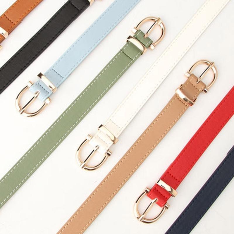 652F Fashion Hot Girls Oval Bu - Formal Belt Leather Thin recensie en prijs