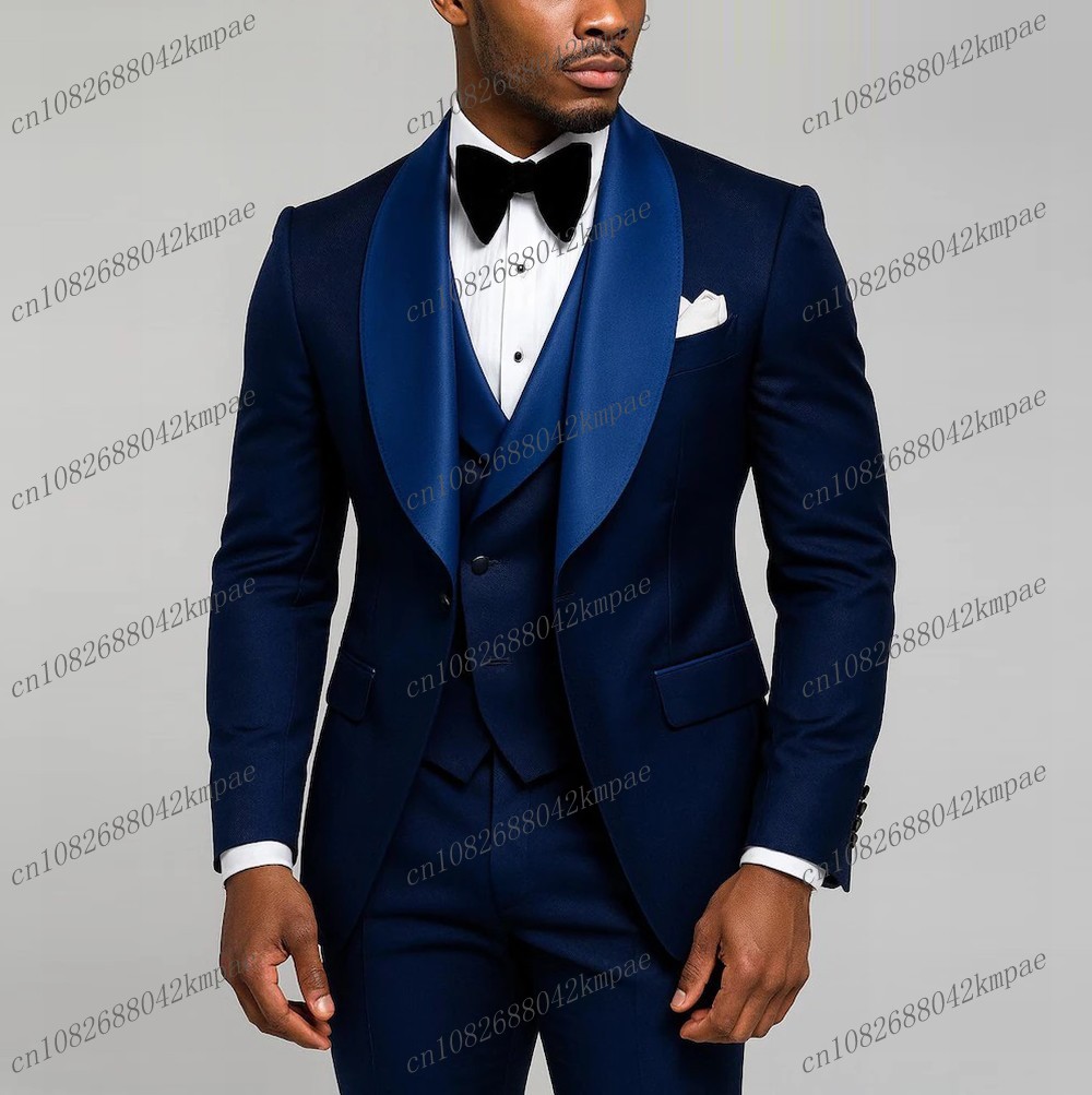 New Navy Blue Formal Men Suit  - Men'S Formal Wear For A Wedding recensie en prijs