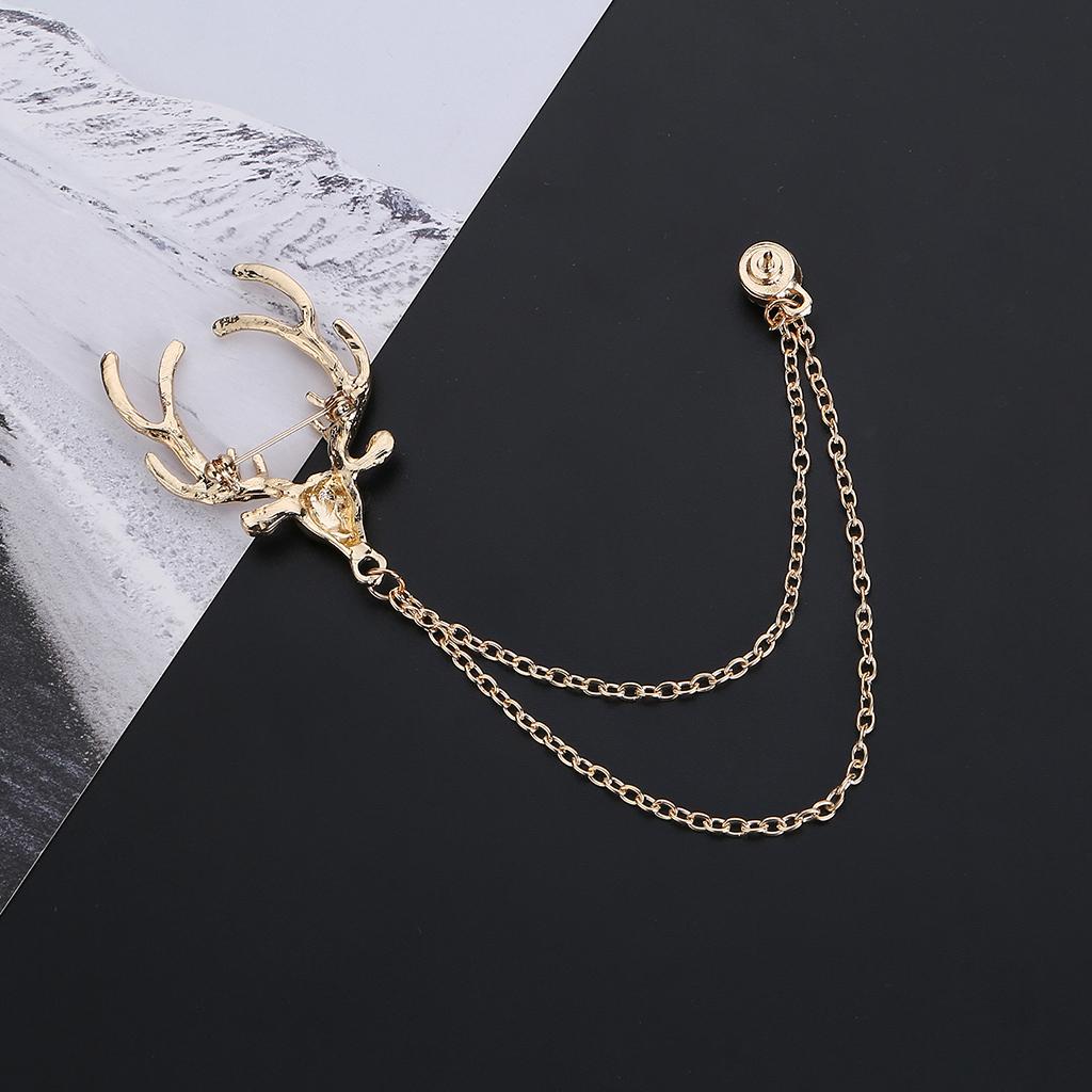 Rhinestone Long Chain Brooch M - Men'S Formal Wear Jewelry recensie en prijs