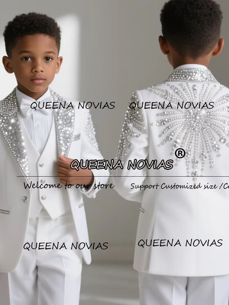 Brilliant Crystals Beaded Boys - Double Breasted Blazer recensie en prijs