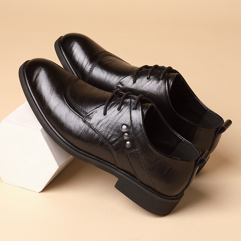 Leather Oxford Shoes With Meta - Men Formal Party Wear Dress recensie en prijs