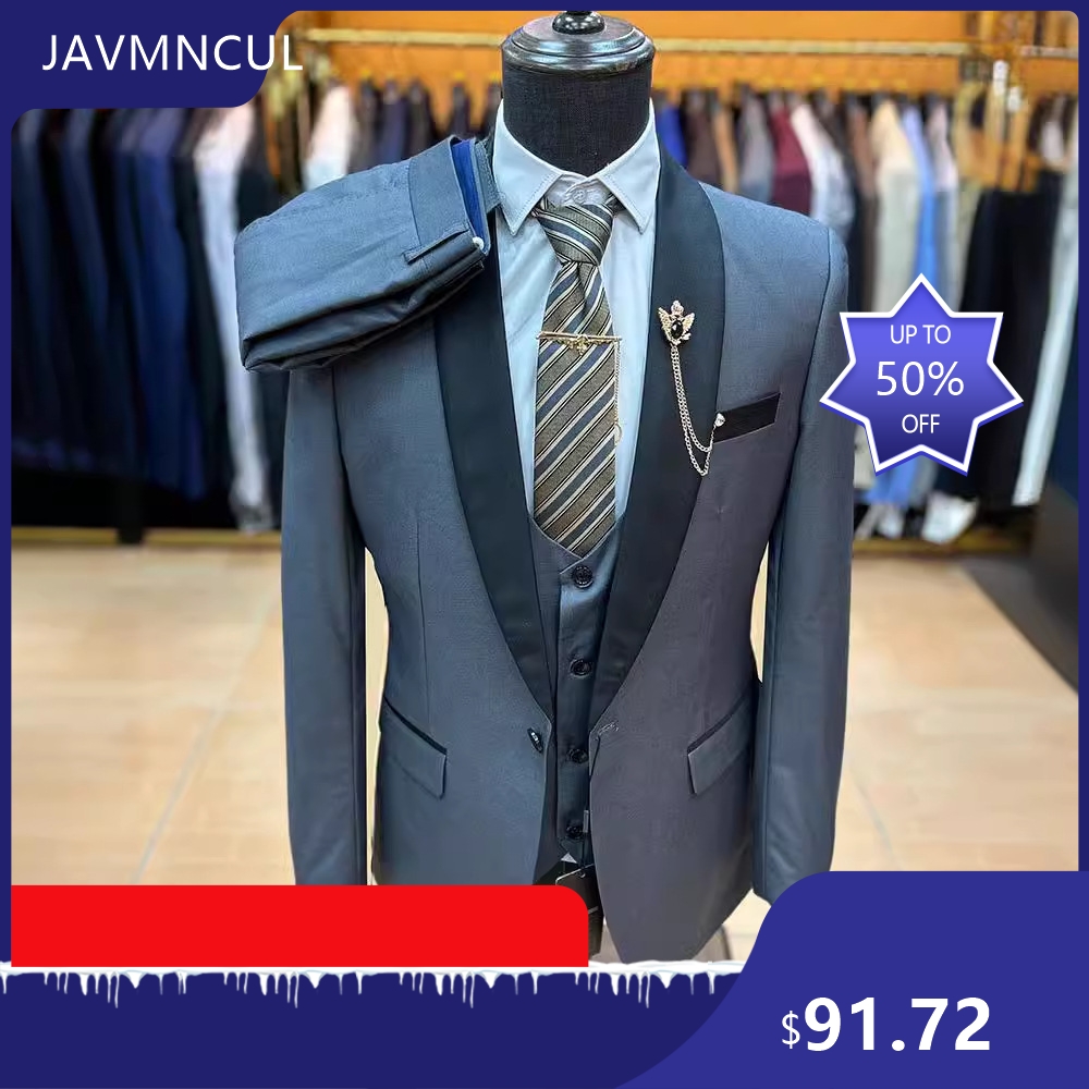 Men's Slim Fit 3 Piece Suit Sh - Men'S Formal Wear For Graduation recensie en prijs