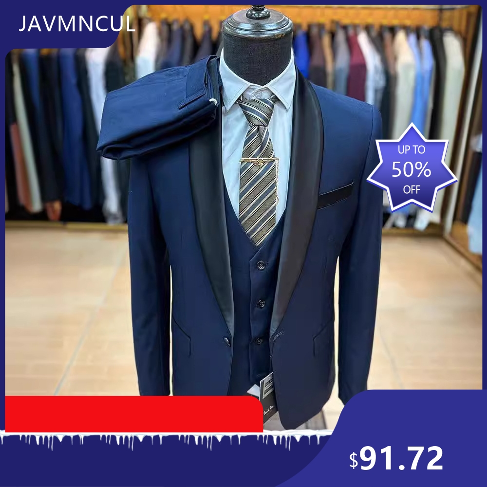 Men's Slim Fit 3 Piece Suit Sh - Men'S Formal Wear For Graduation recensie en prijs