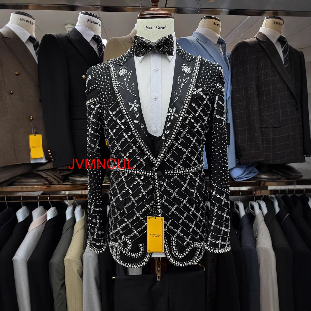 Men's Luxury Embroidered Suit  - Men'S Formal Wear For Reception recensie en prijs