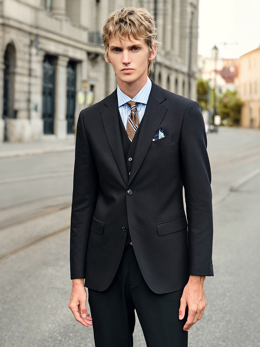 Elastic Men‘s Black Suit Set:  - Men'S Formal Wear For Engagement recensie en prijs
