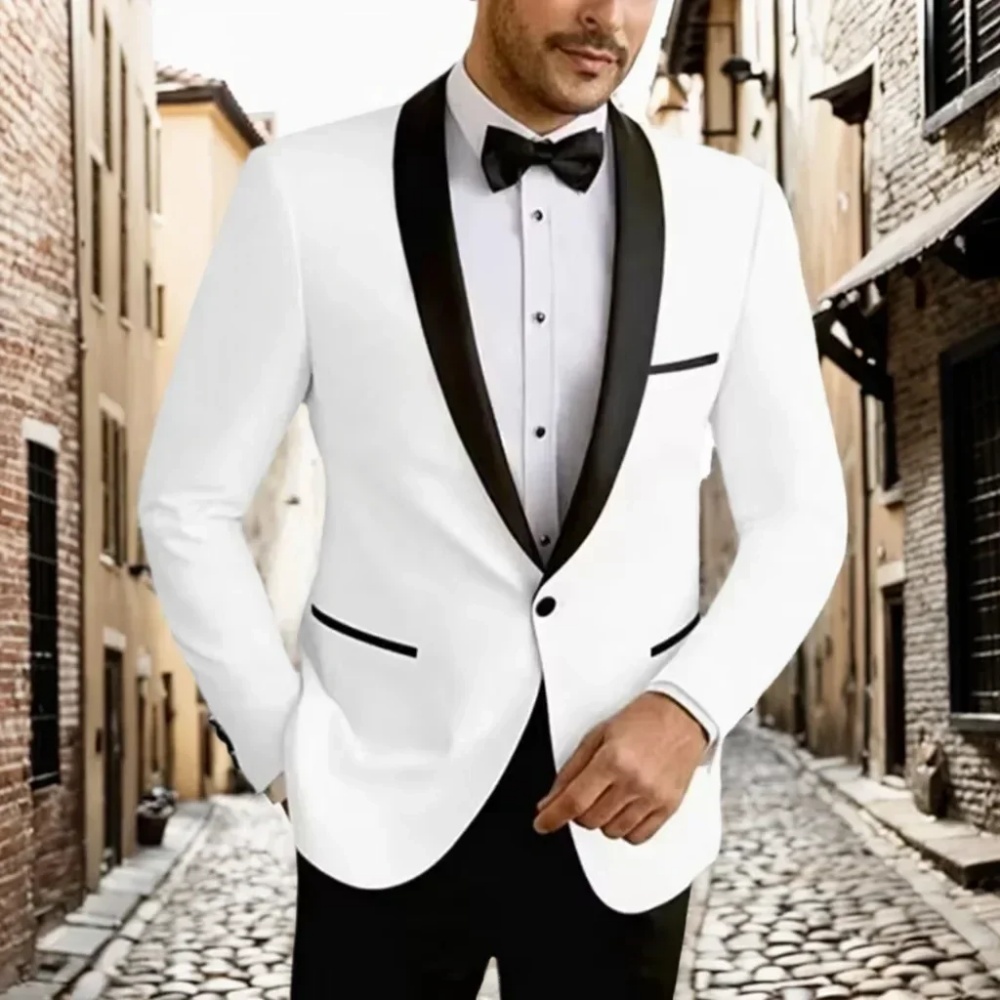 Two-Piece Men's White High-End - High End Men'S Formal Wear recensie en prijs