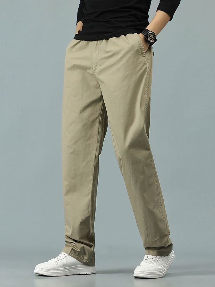 100% Cotton Straight Casual Pa - Men Formal Wear Office recensie en prijs