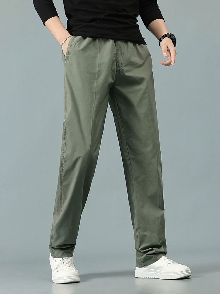 100% Cotton Straight Casual Pa - Men Formal Wear Office recensie en prijs
