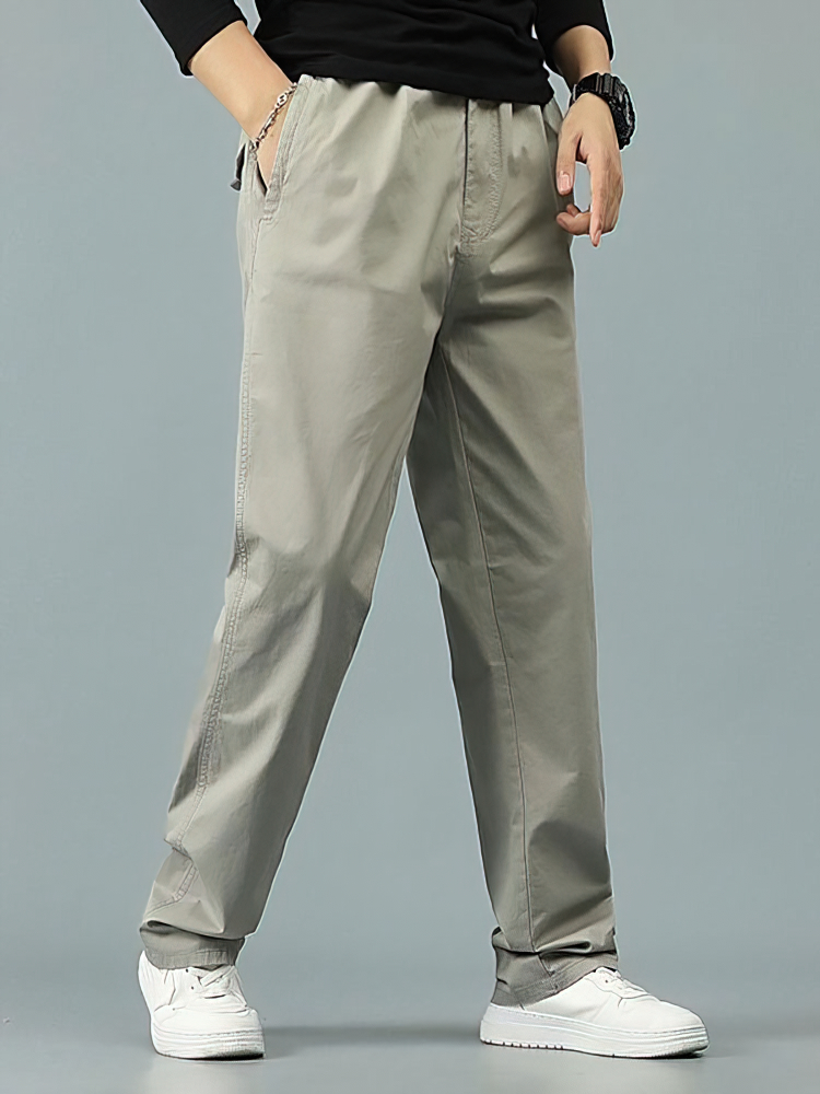 100% Cotton Straight Casual Pa - Men Formal Wear Office recensie en prijs