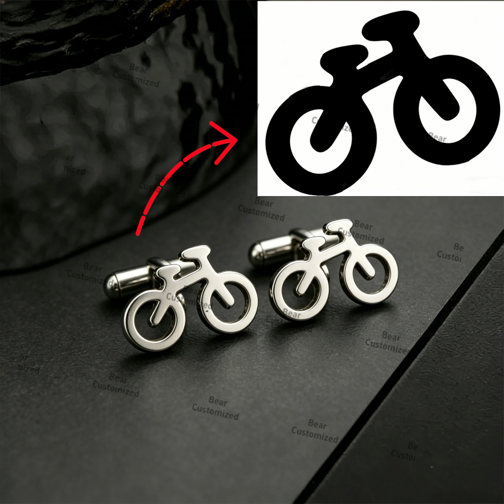 Men Custom Logo Tie Clip Cuffl - Men'S Formal Wear For A Wedding recensie en prijs