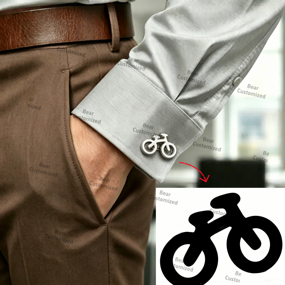 Men Custom Logo Tie Clip Cuffl - Men'S Formal Wear For A Wedding recensie en prijs