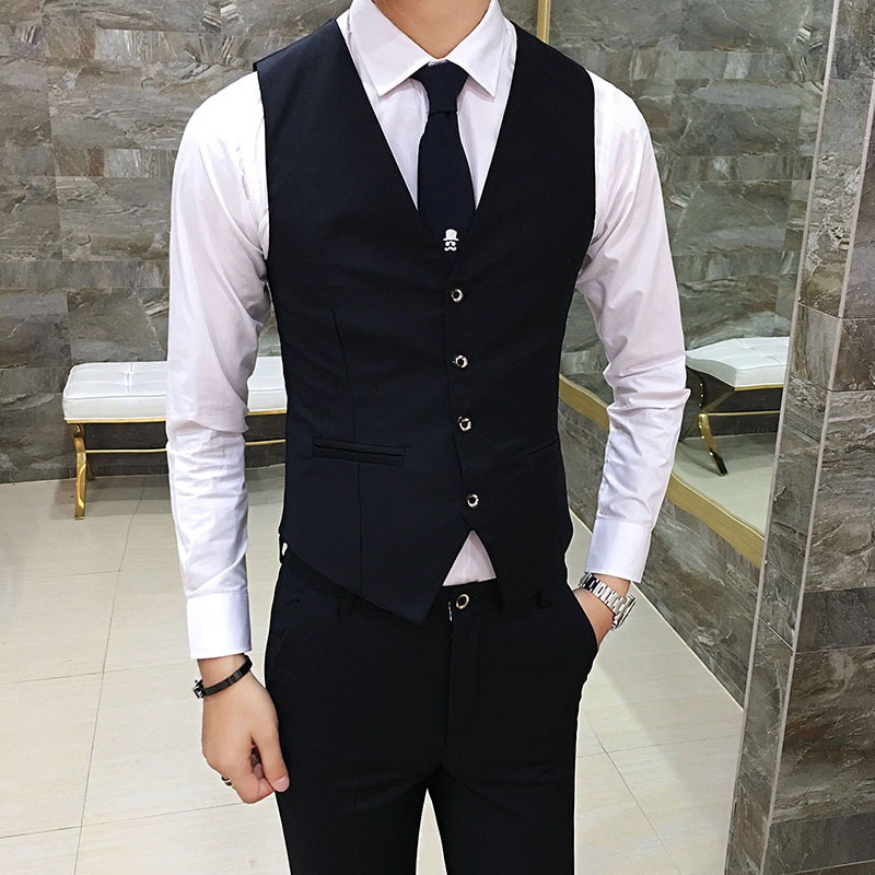 Men British Slim Fit Suit Vest - Men Formal Wear Office recensie en prijs