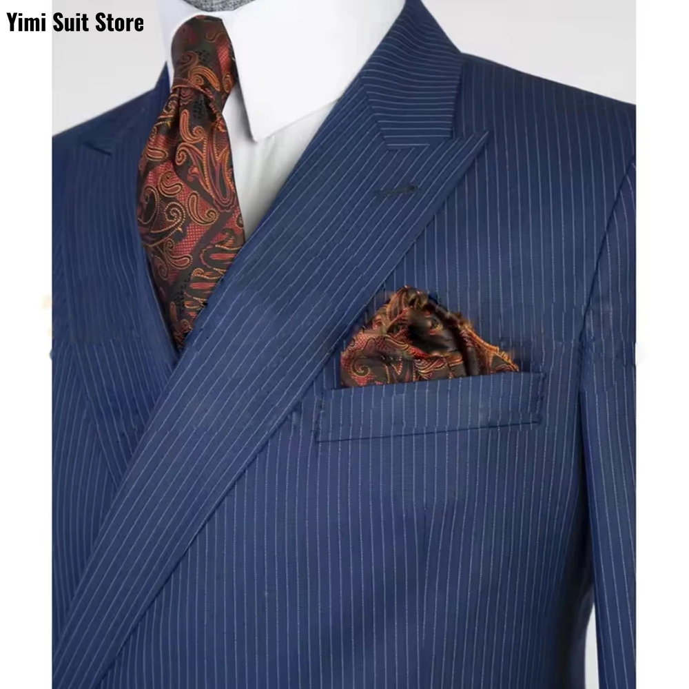 Pinstripe Men Suits 2 Pieces O - Men Formal Wear Modern recensie en prijs