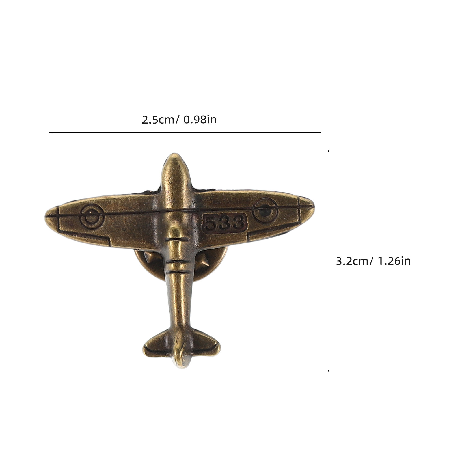4Pcs Airplane Brooch Pin Versa - Men'S Formal Wear Jewelry recensie en prijs