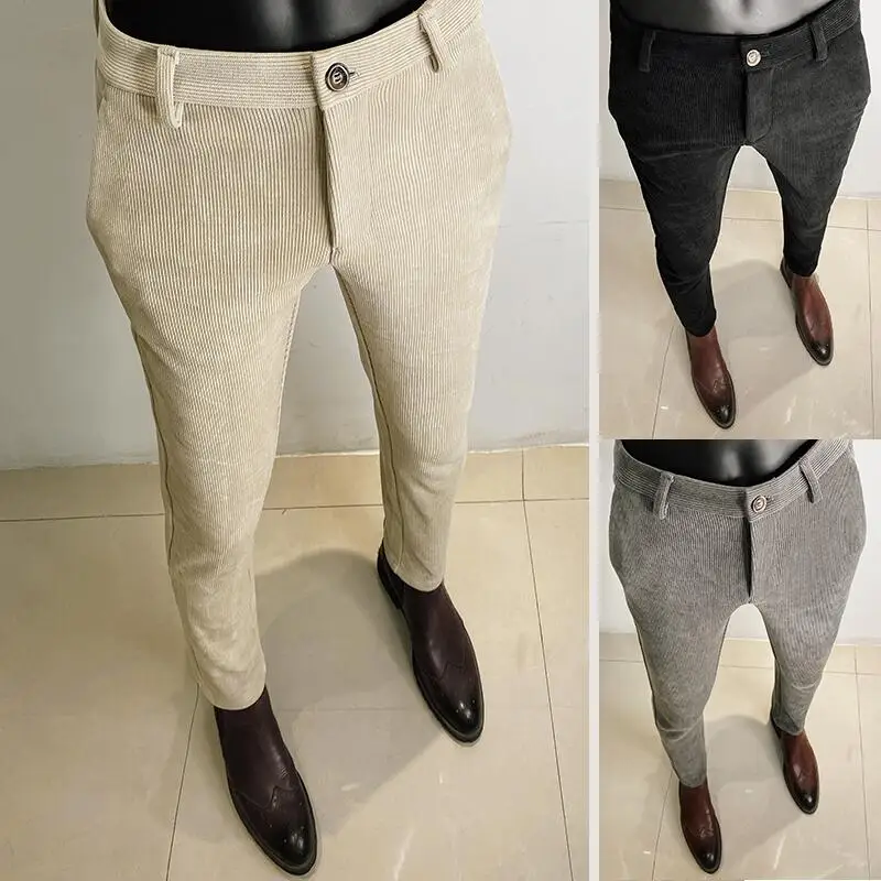 Autumn Winter Thickened Woolen - Men Formal Wear Office recensie en prijs