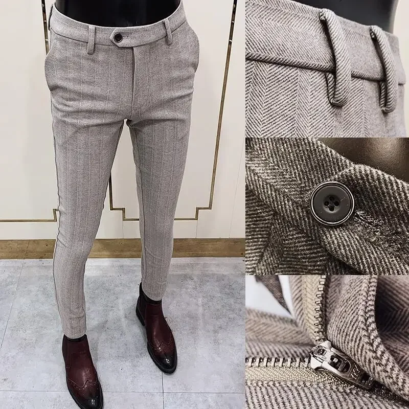 Autumn Winter Thickened Woolen - Men Formal Wear Office recensie en prijs