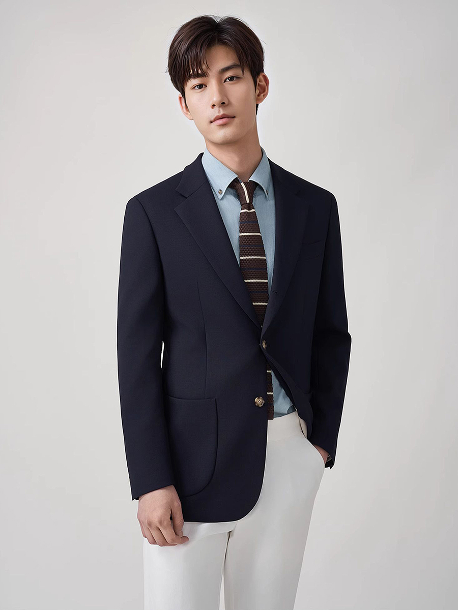 Men's 50% Wool Blazer for Teen - Men'S Formal Wear For Graduation recensie en prijs
