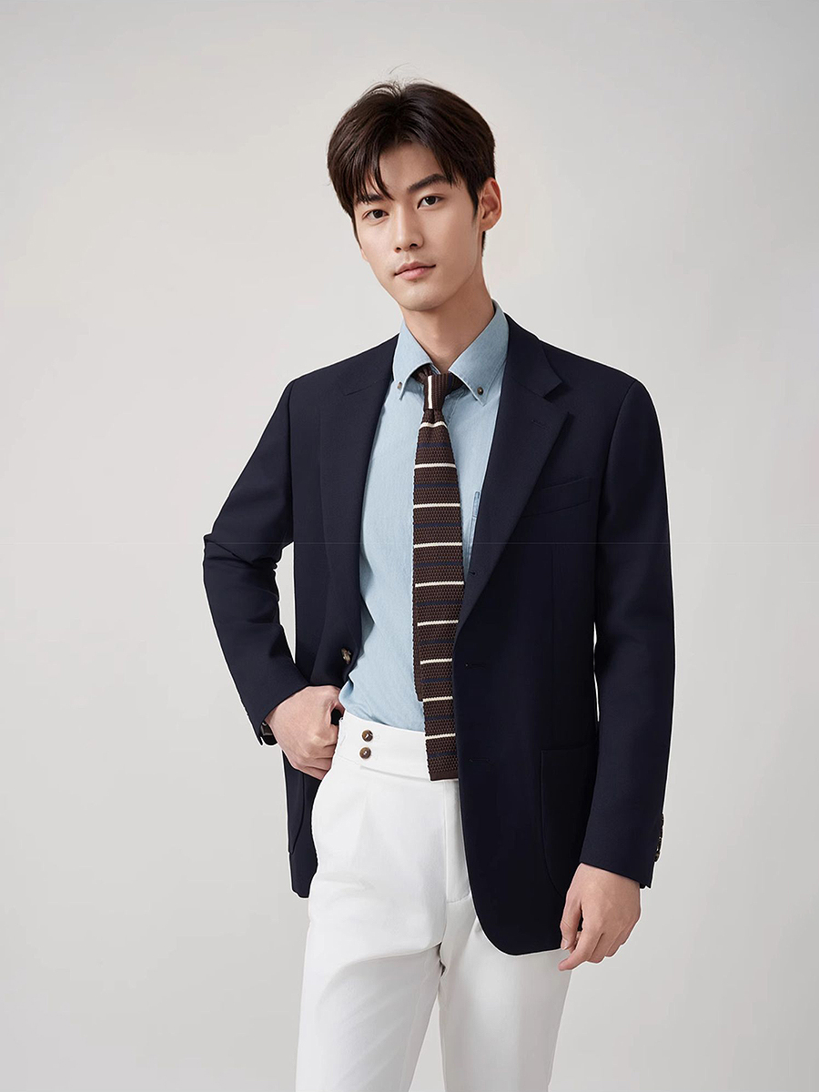 Men's 50% Wool Blazer for Teen - Men'S Formal Wear For Graduation recensie en prijs