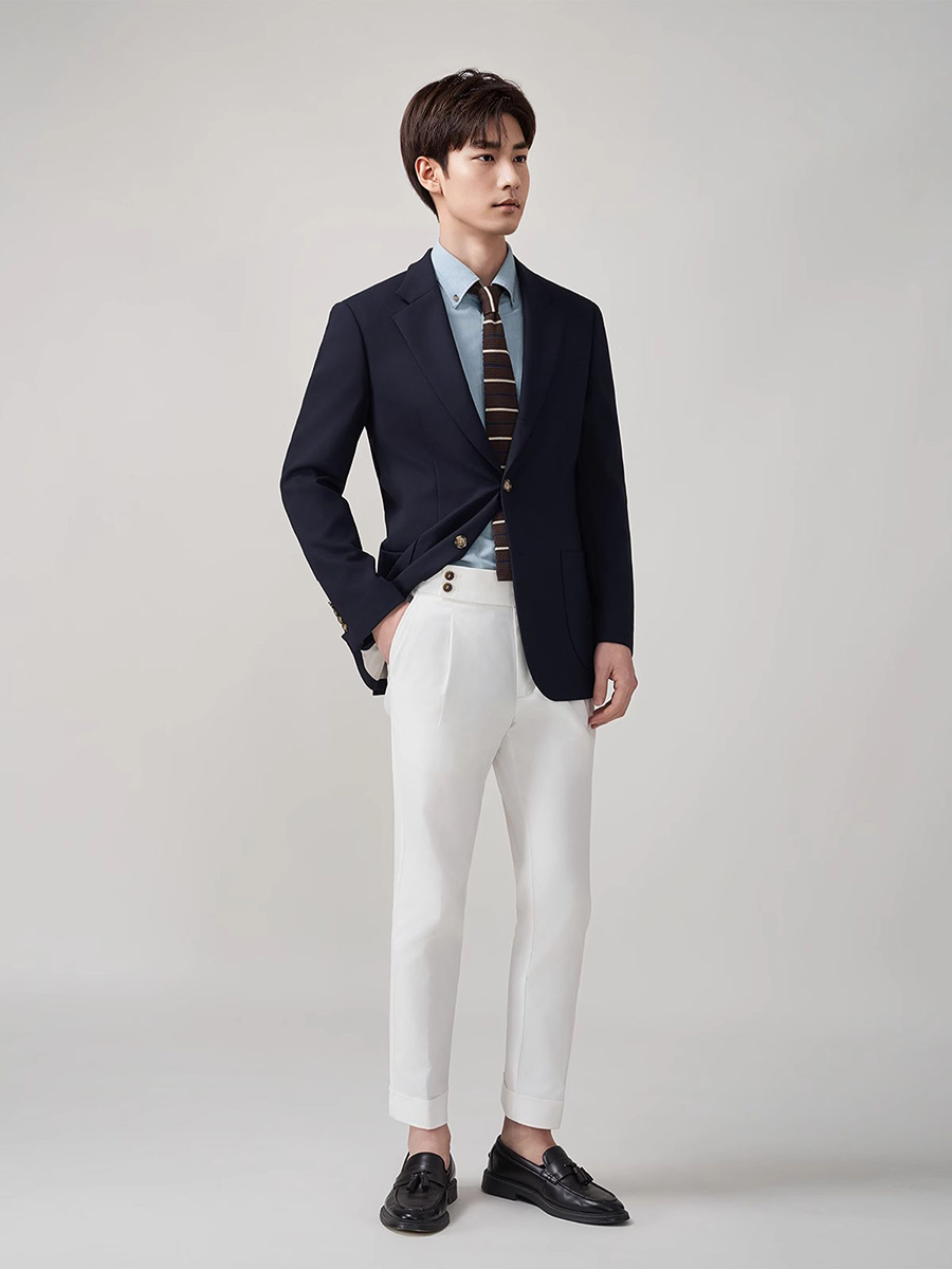 Men's 50% Wool Blazer for Teen - Men'S Formal Wear For Graduation recensie en prijs