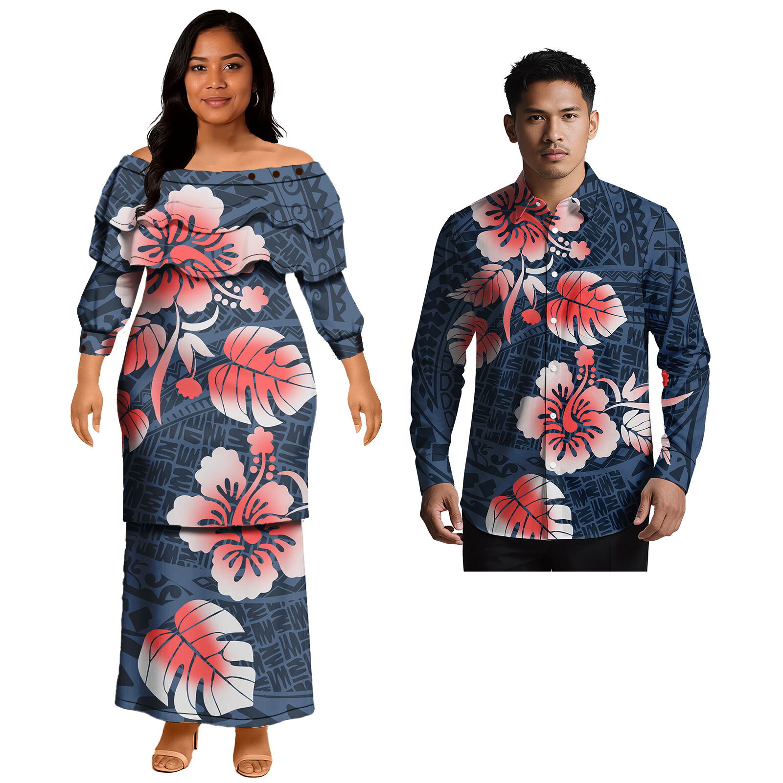 Popular Design Custom Couple C - Men'S Hawaiian Formal Wear recensie en prijs