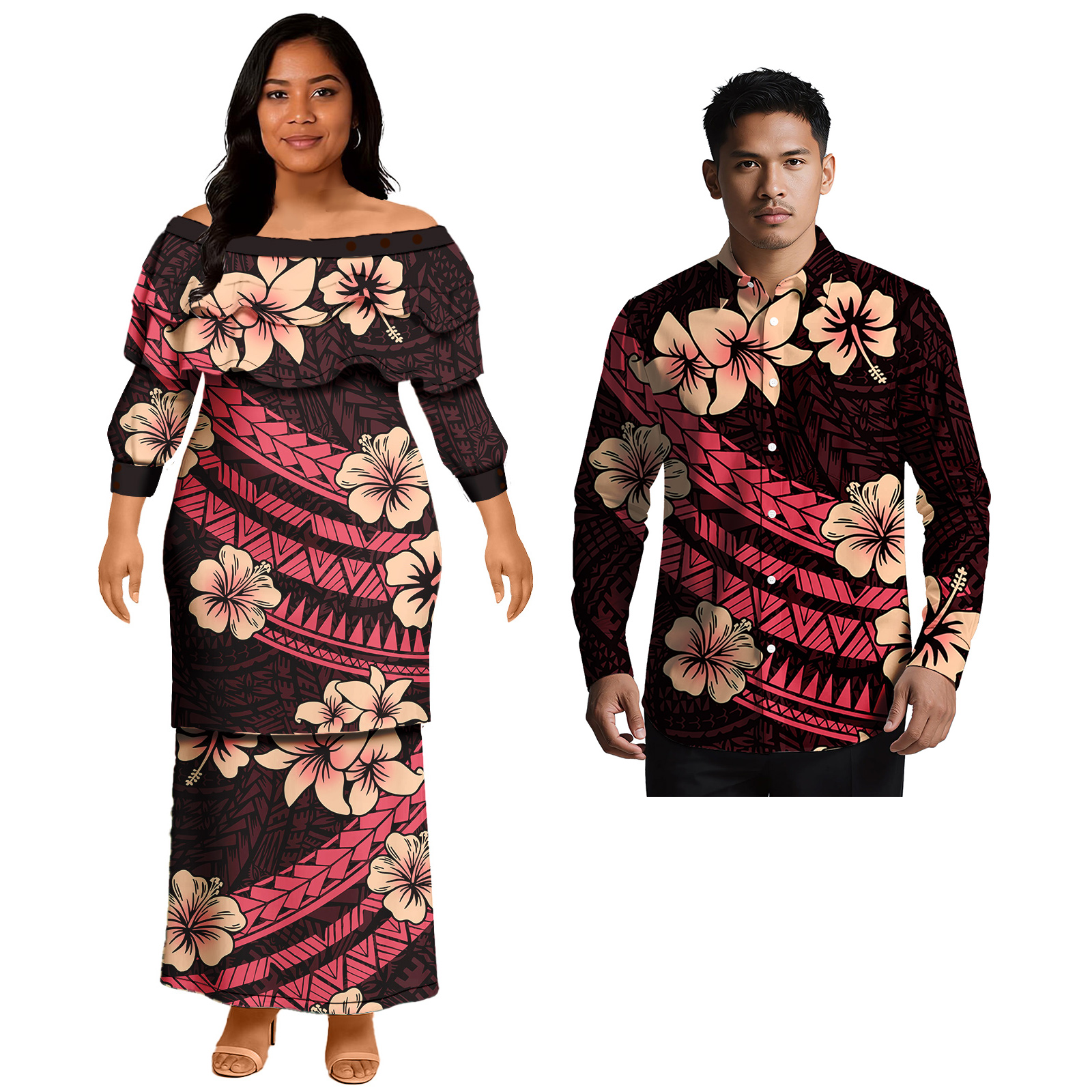 Popular Design Custom Couple C - Men'S Hawaiian Formal Wear recensie en prijs