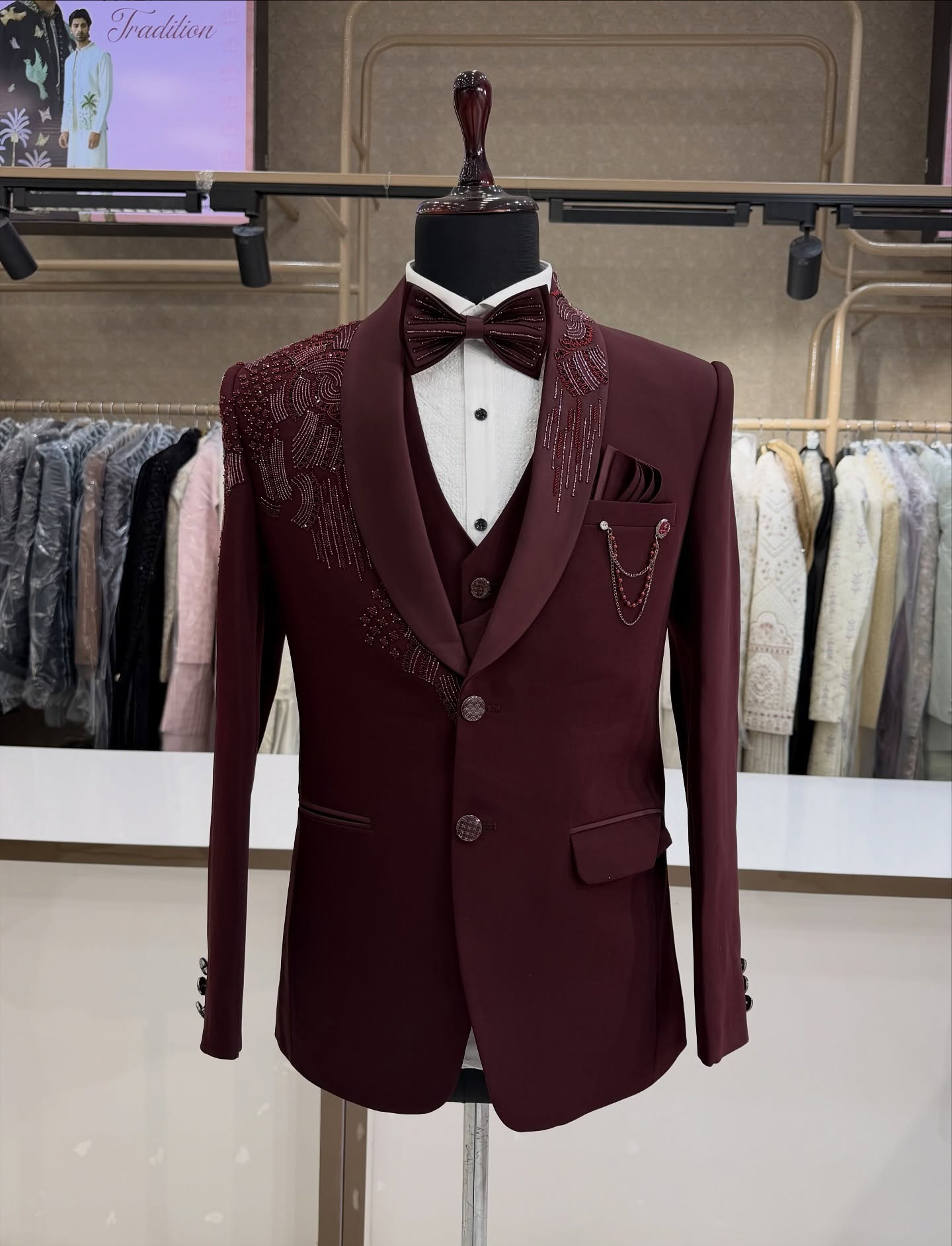 3 Pieces Groom Wedding Tuxedos - Men Formal Wear Modern recensie en prijs