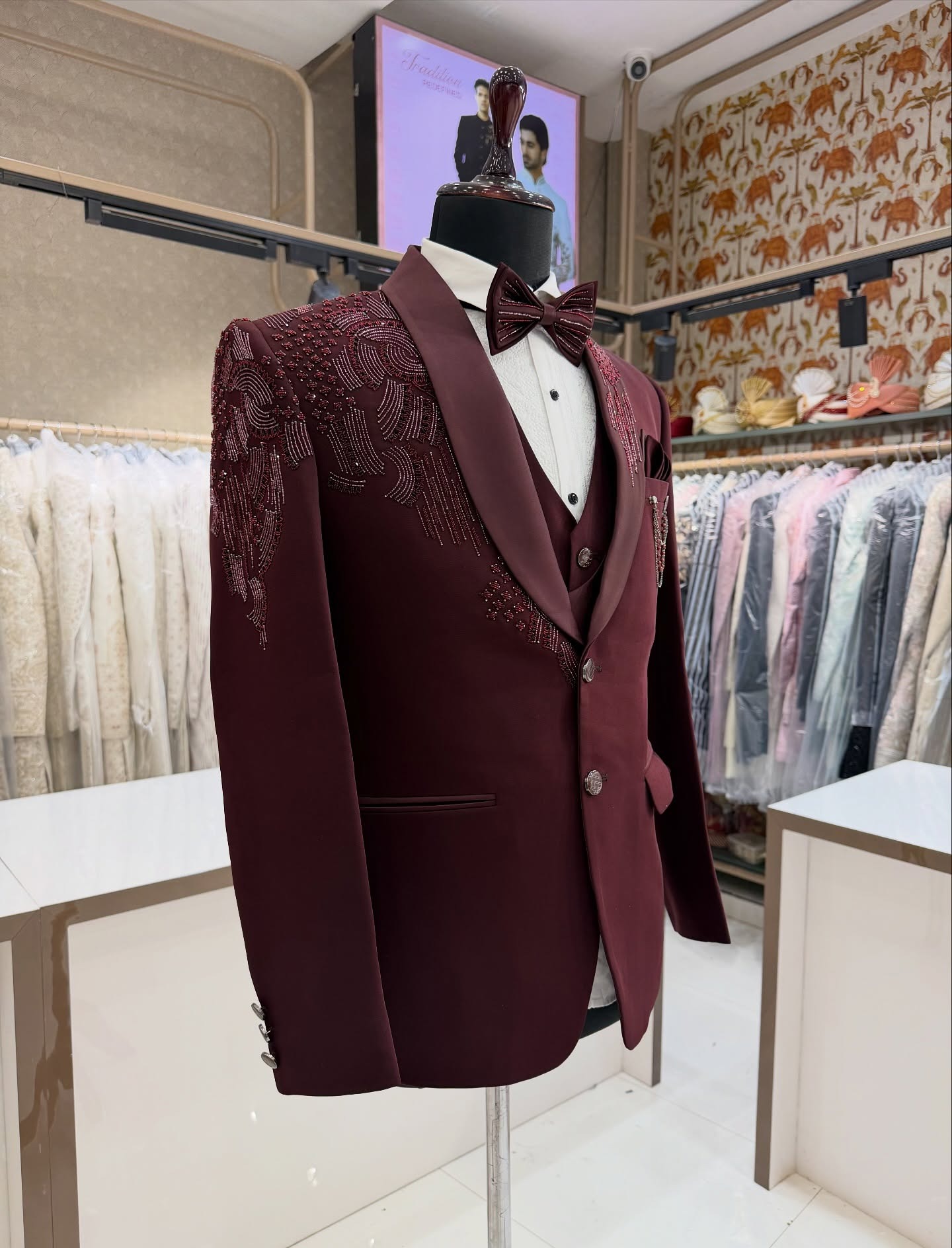 3 Pieces Groom Wedding Tuxedos - Men Formal Wear Modern recensie en prijs