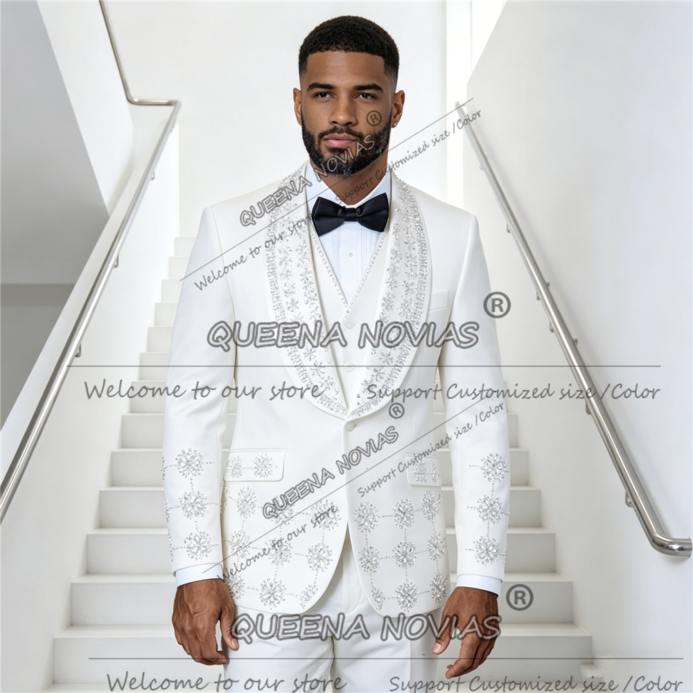 Exclusive White Men's Suit For - Men'S Formal Wear Jewelry recensie en prijs