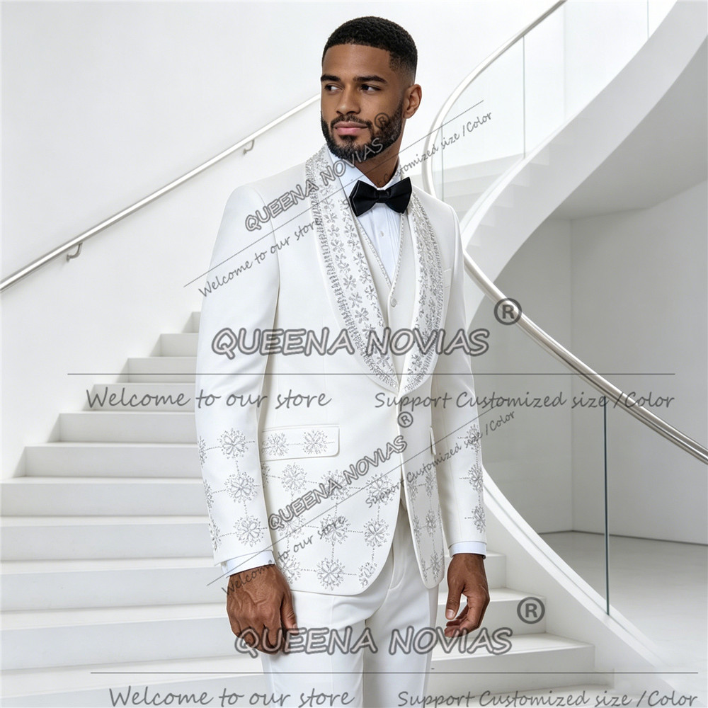 Exclusive White Men's Suit For - Men'S Formal Wear Jewelry recensie en prijs