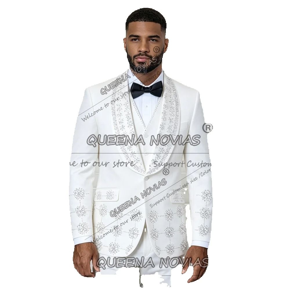 Exclusive White Men's Suit For - Men'S Formal Wear Jewelry recensie en prijs