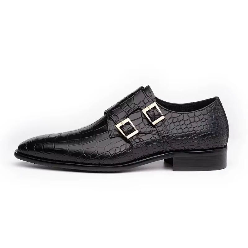 Men's Genuine Leather Dress Lo - Men Formal Party Wear Dress recensie en prijs