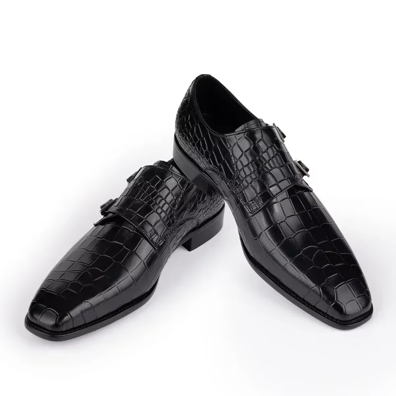 Men's Genuine Leather Dress Lo - Men Formal Party Wear Dress recensie en prijs