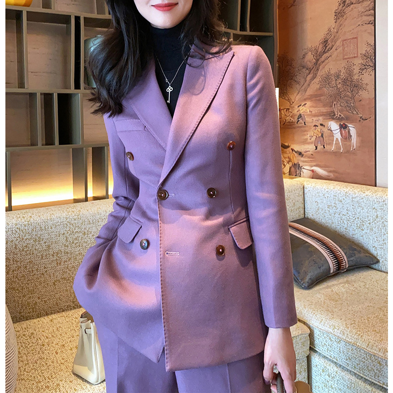 Allingentle Purple Women's Sui - Double Breasted Blazer recensie en prijs