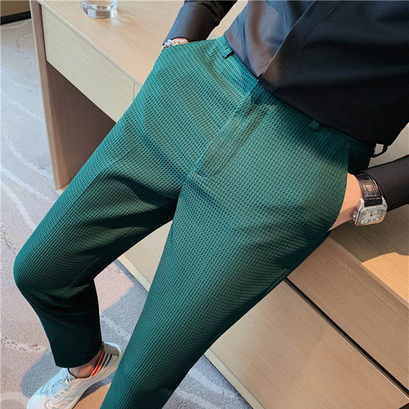 2024 Autumn New Waffle Stretch - Men'S Formal Wear For A Wedding recensie en prijs