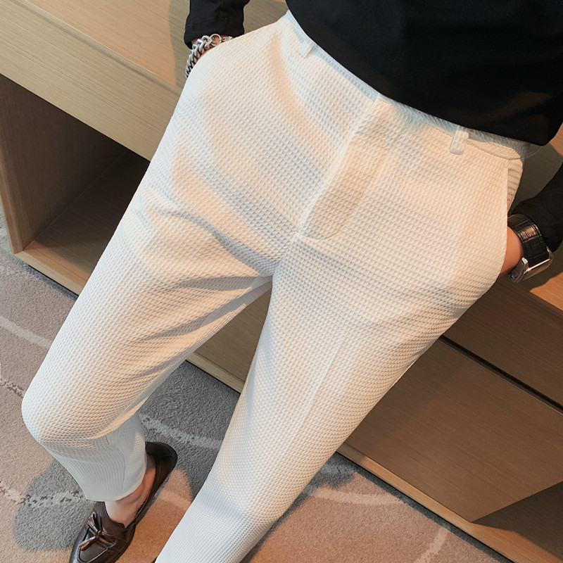 2024 Autumn New Waffle Stretch - Men'S Formal Wear For A Wedding recensie en prijs