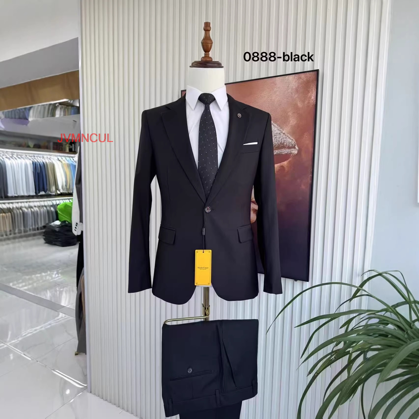 Men's Solid Color 2 Piece Suit - Men'S Formal Wear For Reception recensie en prijs
