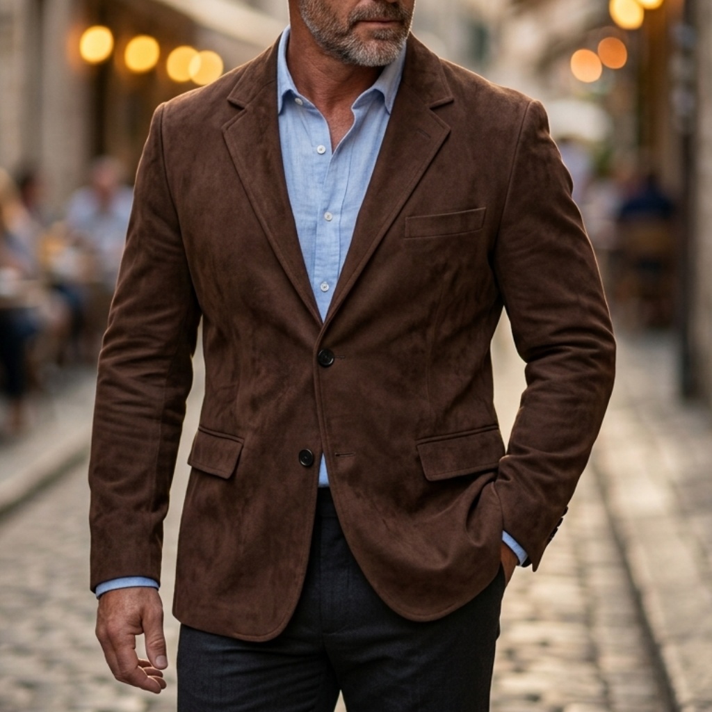 Men's Vintage Smart Casual Sue - Men Formal Wear Office recensie en prijs
