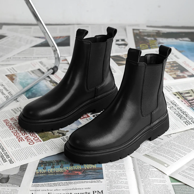 Men's Leather High-top Chelsea - Men'S Formal Wear Trends 2025 recensie en prijs
