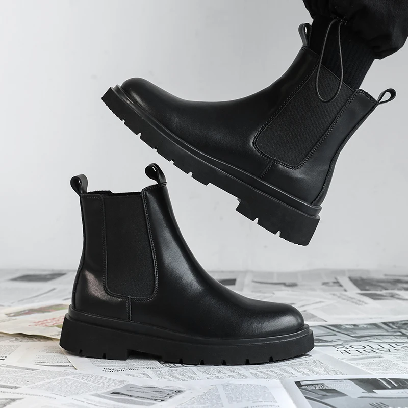 Men's Leather High-top Chelsea - Men'S Formal Wear Trends 2025 recensie en prijs