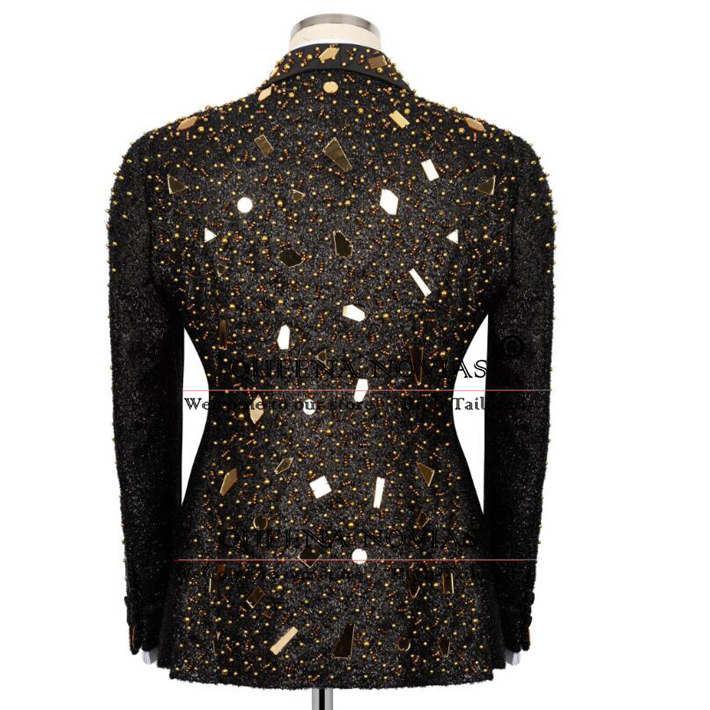 Sparkly Crystals Beading Suit  - Men'S Formal Wear For Reception recensie en prijs