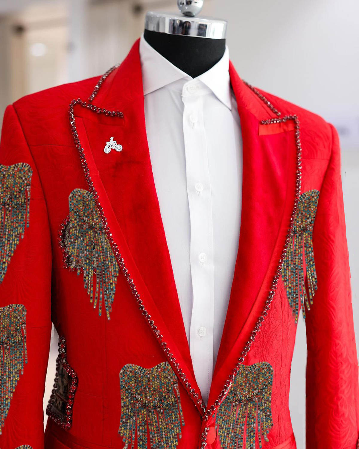 Fashion Wedding Men Suit Cryst - Men'S Formal Wear No Suit recensie en prijs