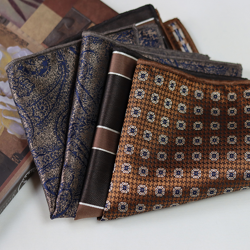 24cm Elegant Brown Pocket Squa - Men'S Formal Wear For A Wedding recensie en prijs