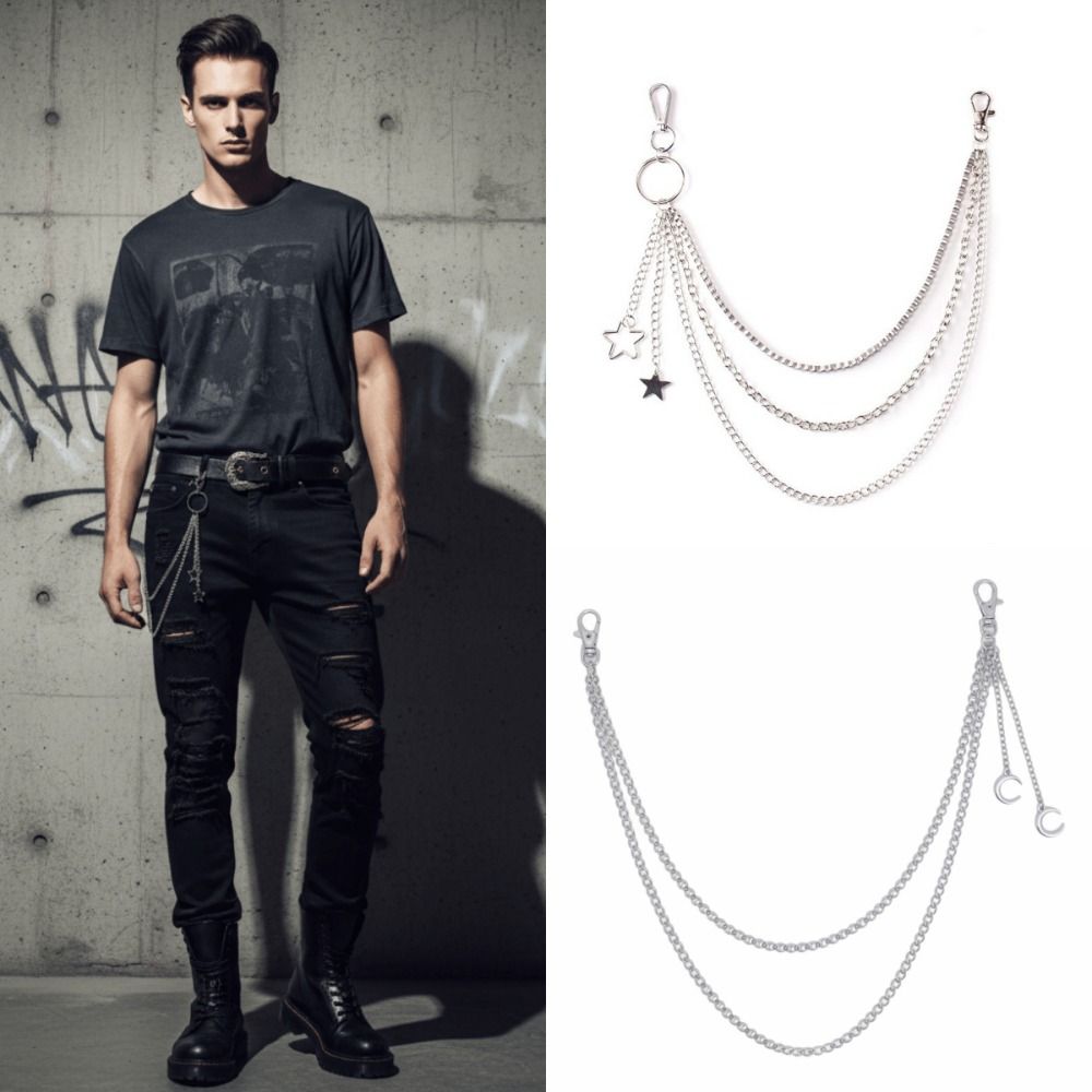 Fashion Punk Street Chain Skul - Men'S Hip Formal Wear recensie en prijs