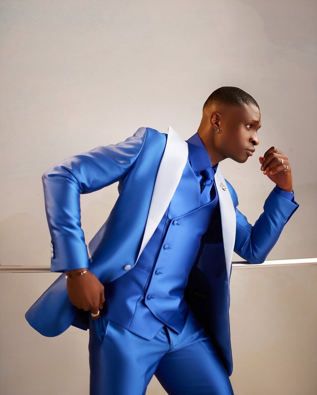 Satin Men Suit Set 3 Pcs Blaze - Men Formal Wear Modern recensie en prijs