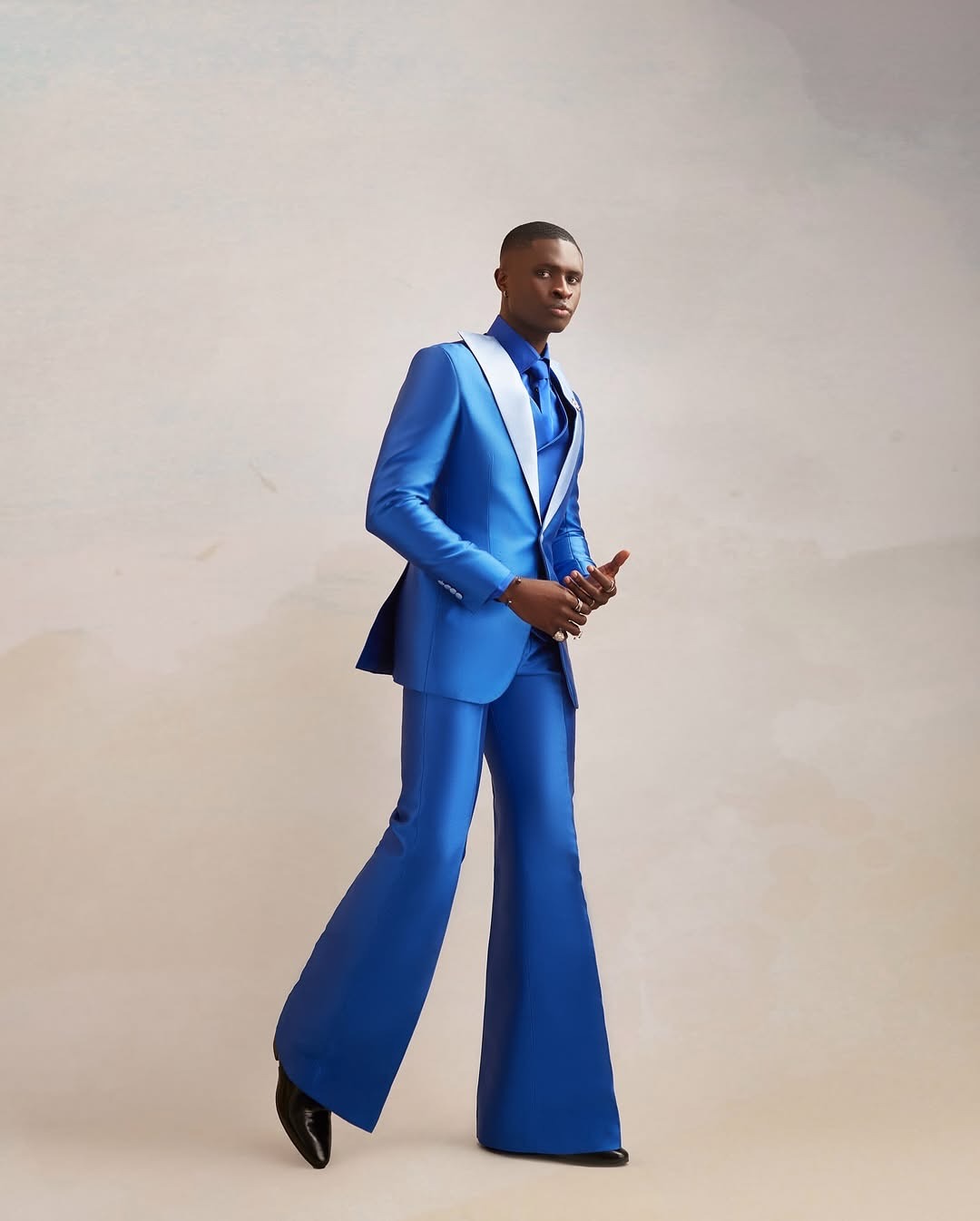 Satin Men Suit Set 3 Pcs Blaze - Men Formal Wear Modern recensie en prijs