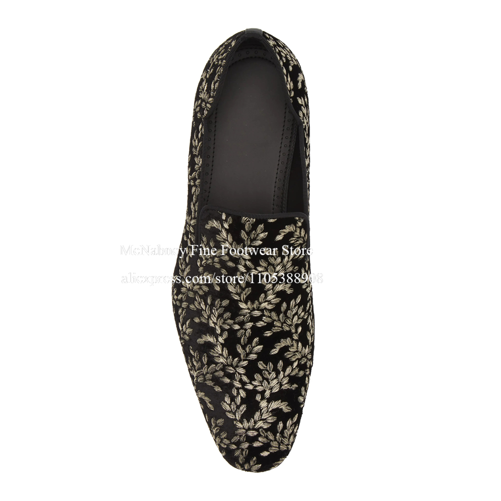 Black Silk Velvet Slip On Loaf - Men Formal Party Wear Dress recensie en prijs