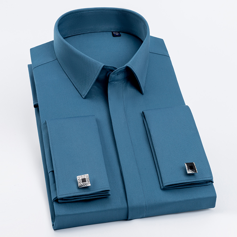 Men's French cufflinks shirt,  - High End Men'S Formal Wear recensie en prijs