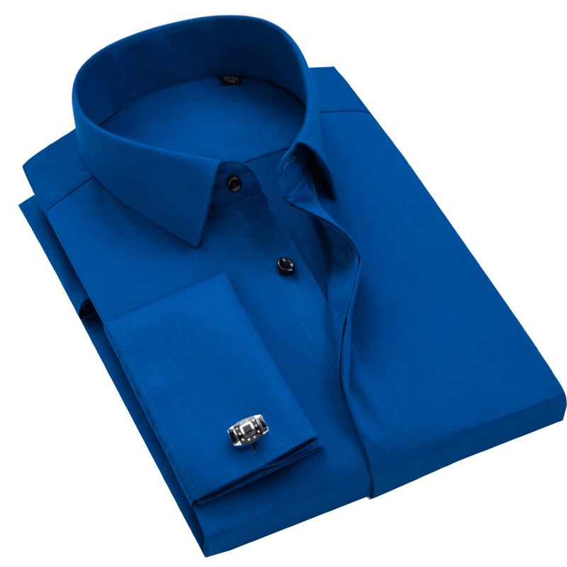 Men's French cufflinks shirt,  - High End Men'S Formal Wear recensie en prijs