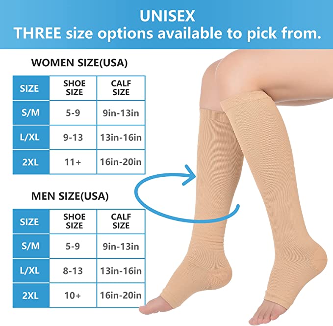 Open Toe Knee High Calf Compre - Men'S Formal Wear For Graduation recensie en prijs