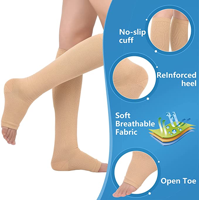 Open Toe Knee High Calf Compre - Men'S Formal Wear For Graduation recensie en prijs